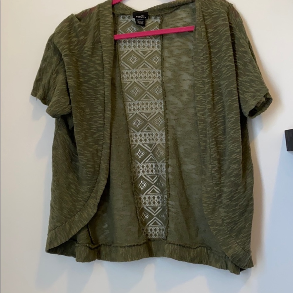 Short Sleeve cardigan